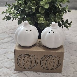 Talking Tables White Pumpkin Salt and Pepper Shaker